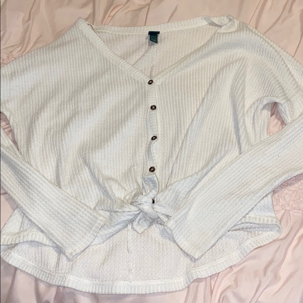 Crop sweater